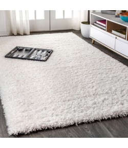 Jonathany Alaska Shag ALA102B Ivory Area Rug 3 ft. 11 in. X 6 ft. Rectangle