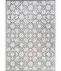 Gallia Tile Trellis High-Low Light Gray/Ivory 3 ft. x 5 ft. Indoor/Outdoor Area Rug