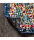 BOHEMIAN FLAIR Area Rug Bohemian FLAIR Boho Vintage Medallion Cream/Orange 8 ft. x 10 ft. Area Rug