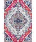 BOHEMIAN FLAIR Area Rug Bohemian FLAIR Boho Vintage Medallion Multi 4 ft. x 6 ft. Area Rug