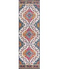BOHEMIAN FLAIR Area Rug Bohemian FLAIR Boho Vintage Medallion Blue/Multi 2 ft. x 10 ft. Runner Rug