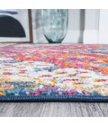 BOHEMIAN FLAIR Area Rug Bohemian Flair Boho Vintage Medallion Fuchsia/Ivory 2 ft. x 8 ft. Runner Rug