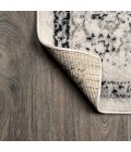 Inigo Cottage Medallion Dark Gray/Cream 5 ft. x 8 ft. Area Rug