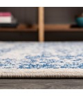 Azul Filigree Cream/Blue 2 ft. x 8 ft. Runner Rug