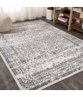 Ferro Filigree Gray/Black 8 ft. x 10 ft. Area Rug