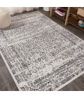Ferro Filigree Gray/Black 8 ft. x 10 ft. Area Rug