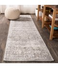 Ferro Filigree Modern Gray/Dark Gray 2 ft. x 8 ft. Runner Rug
