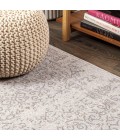 Ferro Filigree Modern Gray/Dark Gray 4 ft. x 6 ft. Area Rug