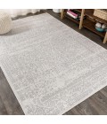 Ferro Filigree Modern Gray/Dark Gray 4 ft. x 6 ft. Area Rug