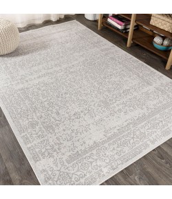 Jonathany Bohemian Flair BMF108D Gray/Dark Gray Area Rug 4 ft. X 6 ft. Rectangle