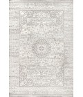 BOHEMIAN FLAIR Area Rug Scala Ornate Bohemian Medallion Gray/Cream 4 ft. x 6 ft. Area Rug