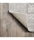 BOHEMIAN FLAIR Area Rug Scala Ornate Bohemian Medallion Gray/Cream 2 ft. x 8 ft. Runner Rug
