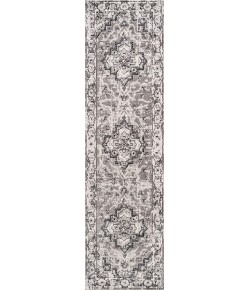 Jonathany Bohemian Flair BMF110A Dark Gray Area Rug 2 ft. 3 in. X 8 ft. Runner