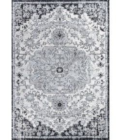 Jonathany Bohemian Flair BMF112A Gray/Black/Cream Area Rug 4 ft. X 6 ft. Rectangle