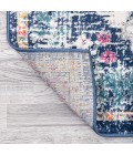 BOHEMIAN FLAIR Area Rug Anaise Ornate Boho Medallion Orange/Fuchsia/Blue/Cream 8 ft. x 10 ft. Area Rug