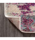 CONTEMPORARY POP Area Rug Contemporary POP Modern Abstract Brushstroke Cream/Pink 8 ft. x 10 ft. Area Rug