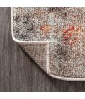 CONTEMPORARY POP Area Rug Contemporary POP Modern Abstract Vintage Cream/Orange 3 ft. x 5 ft. Area Rug