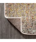 CONTEMPORARY POP Area Rug Contemporary POP Modern Abstract Vintage Cream/Yellow 4 ft. x 6 ft. Area Rug