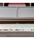 CONTEMPORARY POP Area Rug Contemporary POP Modern Abstract Vintage Cream/Yellow 2 ft. x 8 ft. Runner Rug