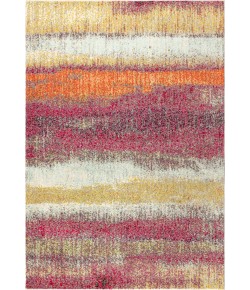 Jonathany Contemporary Pop CTP105B Cream/Pink Area Rug 3 ft. X 5 ft. Rectangle