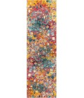 CONTEMPORARY POP Area Rug Contemporary POP Modern Abstract Multi/Yellow 2 ft. x 8 ft. Runner Rug