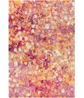 Contemporary POP Modern Abstract Pink/Orange 8 ft. x 10 ft. Area Rug