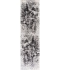 CONTEMPORARY POP Area Rug Dune Modern Abstract Cream/Gray 2 ft. x 8 ft. Runner Rug
