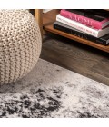 CONTEMPORARY POP Area Rug Dune Modern Abstract Cream/Gray 2 ft. x 8 ft. Runner Rug