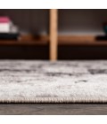 CONTEMPORARY POP Area Rug Dune Modern Abstract Cream/Gray 2 ft. x 8 ft. Runner Rug
