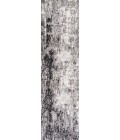 Storm Modern Abstract Gray/Cream 2 ft. x 8 ft. Runner Rug