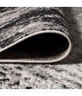 Storm Modern Abstract Gray/Cream 2 ft. x 8 ft. Runner Rug
