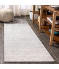 Shore Modern Gradient Gray/Cream 2 ft. x 8 ft. Runner Rug