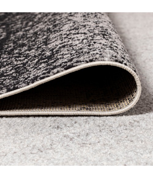 Shore Modern Gradient Gray/Cream 2 ft. x 8 ft. Runner Rug