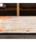 CONTEMPORARY POP Area Rug Sunset Modern Abstract Orange/Multi 2 ft. x 8 ft. Runner Rug