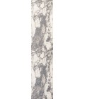 Marmo Abstract Marbled Modern Gray/Cream 2 ft. x 8 ft. Runner Rug