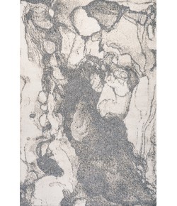 Jonathany Contemporary Pop CTP201D Gray/Cream Area Rug 5 ft. 3 in. X 8 ft. Rectangle