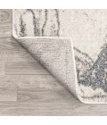 CONTEMPORARY POP Area Rug Marmo Abstract Marbled Modern Gray/Cream 5 ft. x 8 ft. Area Rug
