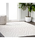 Balansat Moroccan Diamond Ivory 5 ft. x 8 ft. Indoor/Outdoor Area Rug