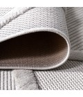 IBIZA Area Rug Salines Diamond Trellis Ivory 2 ft. x 8 ft. Indoor/Outdoor Runner Rug
