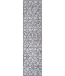 Jonathany Ibiza IBZ102C Light Gray Area Rug 2 ft. 2 in. X 8 ft. Runner