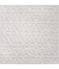 IBIZA Area Rug Talaia Neutral Geometric Ivory 5' Square Indoor/Outdoor Area Rug