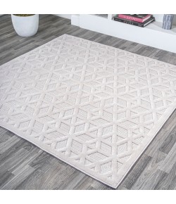 Jonathany Ibiza IBZ102D Ivory Area Rug 5 ft. 3 in. X 5 ft. 3 in. Square