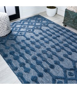 Jonathany Ibiza IBZ103B Navy Area Rug 5 ft. 3 in. X 7 ft. 7 in. Rectangle