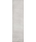 IBIZA Area Rug Portmany Neutral Diamond Trellis Ivory 2 ft. x 8 ft. Indoor/Outdoor Runner Rug