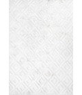 IBIZA Area Rug Portmany Neutral Diamond Trellis Ivory 3 ft. x 5 ft. Indoor/Outdoor Area Rug
