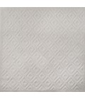 IBIZA Area Rug Portmany Neutral Diamond Trellis Ivory 5' Square Indoor/Outdoor Area Rug