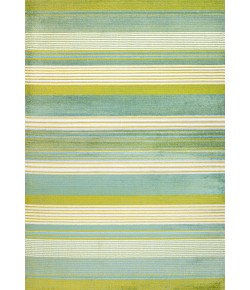 Jonathany Luxor LUX102B Green/Blue Area Rug 5 ft. 3 in. X 8 ft. Rectangle