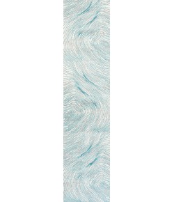 Jonathany Luxor LUX104A Ivory/Blue Area Rug 2 ft. X 8 ft. Runner
