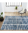 Ankara Vintage Medallion Blue/Ivory 3 ft. x 5 ft. Area Rug