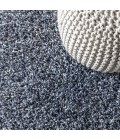 MERCER SHAG Area Rug Mercer Shag Plush Tassel Denim Blue 5 ft. x 8 ft. Area Rug